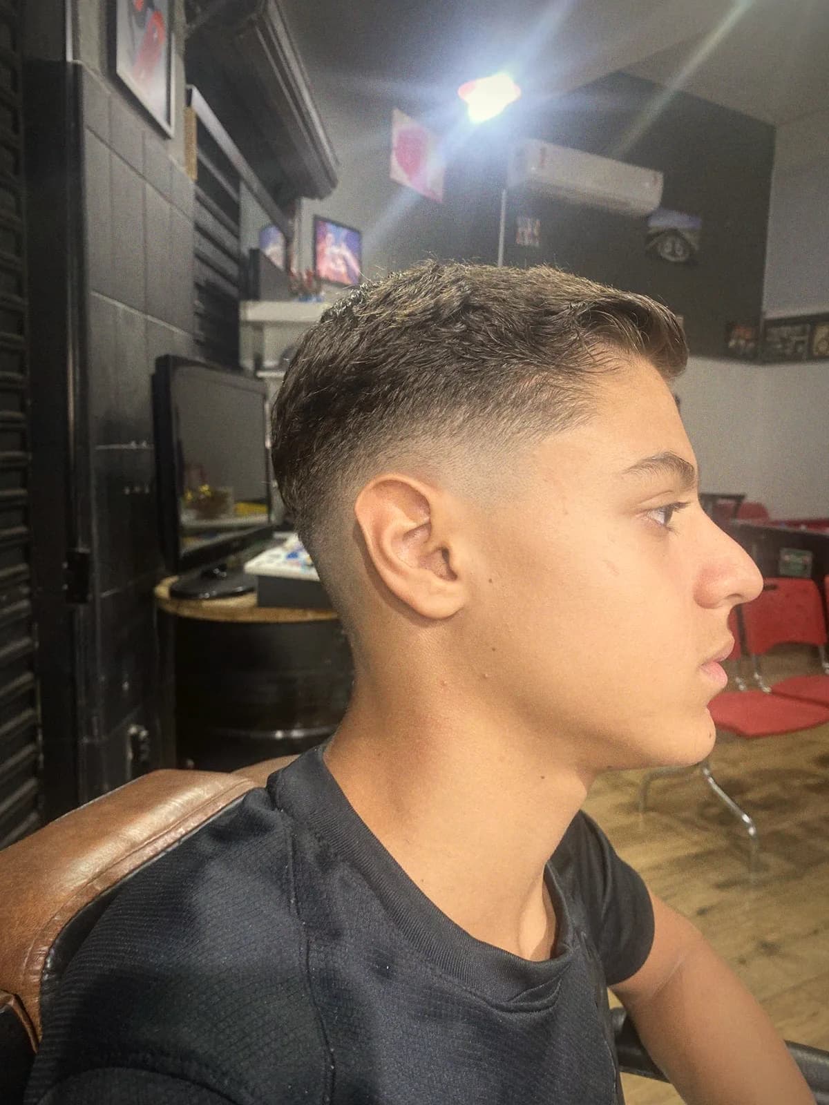 Corte feito por Raul